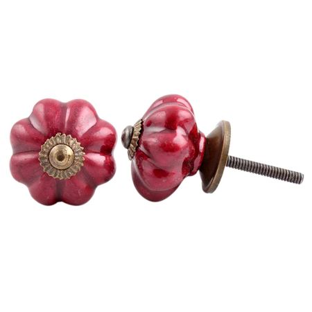 Neon Cherry Melon Drawer Knob